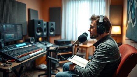 Mikrofonla Evden Gelir: Sesli Kitap Anlatıcılığı ve Podcast Prodüksiyonu